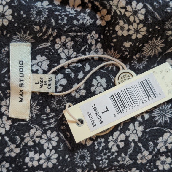 Max Studio London Ruffled High Low Dress Size L - Picture 7 of 7